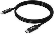 Image du produit Club 3D USB Typ C – USB Typ C (1 m, USB 4.0)