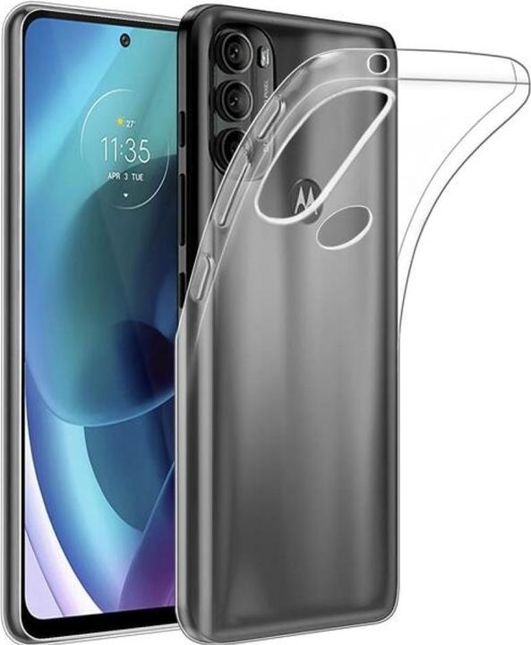 Actual product image Screenguard Motorola Moto G71 5G Flexible TPU Clear Case (Motorola Moto G71 5G)