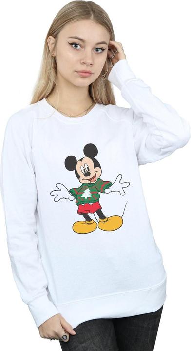 Produktbild Disney Mickey Mouse Christmas Jumper Stroke Sweatshirt (XL)