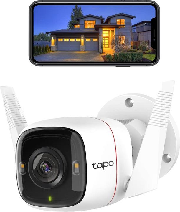 Image du produit TP-Link Tapo C320WS 4MP QHD Caméra d'extérieur MicroSD (2560 x 1440 Pixels)