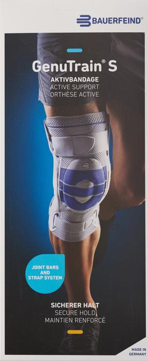 Actual product image GenuTrain S Aktivbandage Grösse 3 links titan (3)