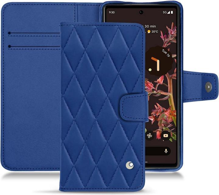 Bleu océan - Couture ( Nappa - Pantone #15458a)