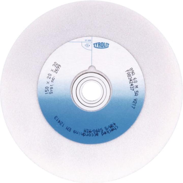 Produktbild Tyrolit Schleifbockscheibe Ø125xB20x32mm 60 Aluminiumoxid (60)