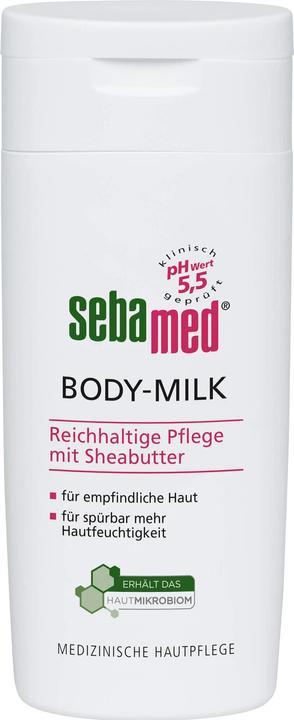 Actual product image Sebamed BODY MILK, 200 ml cream (Body milk, 200 ml)