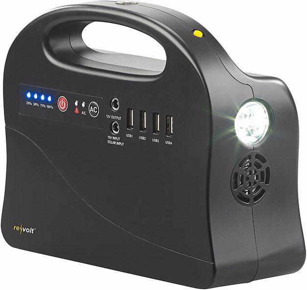 Produktbild Revolt Powerbank & Solar-Konverter (97 Wh, 1.20 kg)