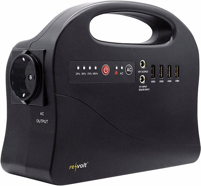 Produktbild Revolt Powerbank & Solar-Konverter (97 Wh, 1.20 kg)