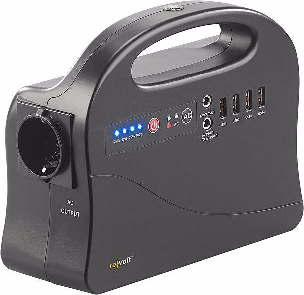 Produktbild Revolt Powerbank & Solar-Konverter (97 Wh, 1.20 kg)