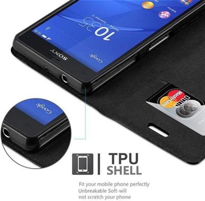 Actual product image Cadorabo Book Invisible Magnet Cover (Sony Xperia Z3 Compact)