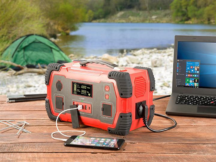 Produktbild Revolt Powerbank & Solar-Konverter (800 Wh, 7 kg)