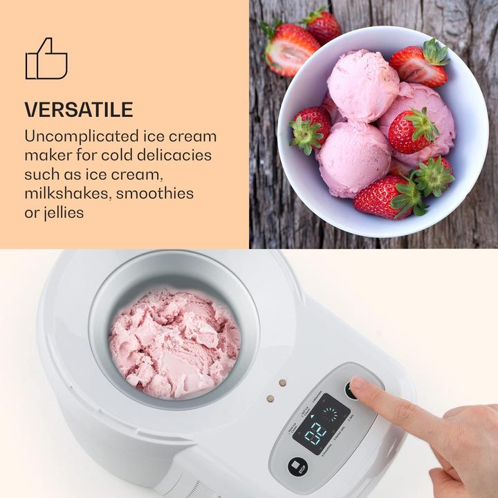 Actual product image Klarstein Snowflake Ice Cream Maker