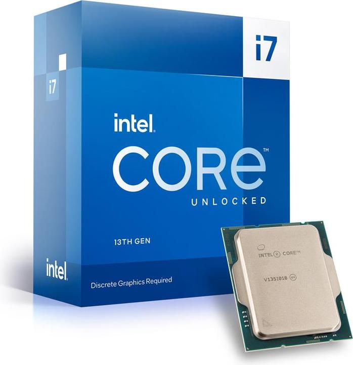 Image du produit Intel Core i7-13700KF (LGA 1700, 3.40 GHz, 16 -Core)