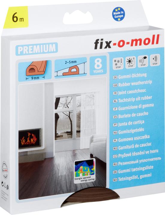 Produktbild Fix-o-moll P-Profil Gummi-Dichtung