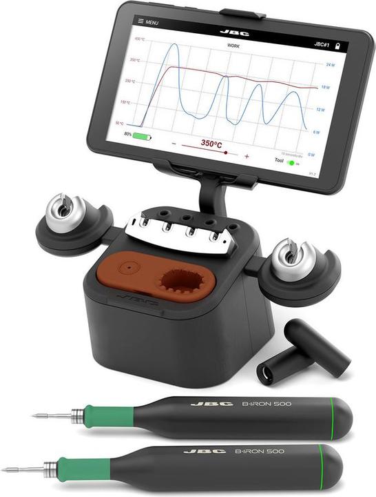 Produktbild JBC Präzisions-Station B.IRON 500 Dual, mit zwei Handstücken