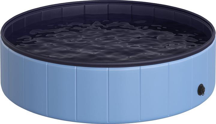 Immagine prodotto PawHut Piscina per cani con valvola di scarico dell'acqua (Piscina per cani)