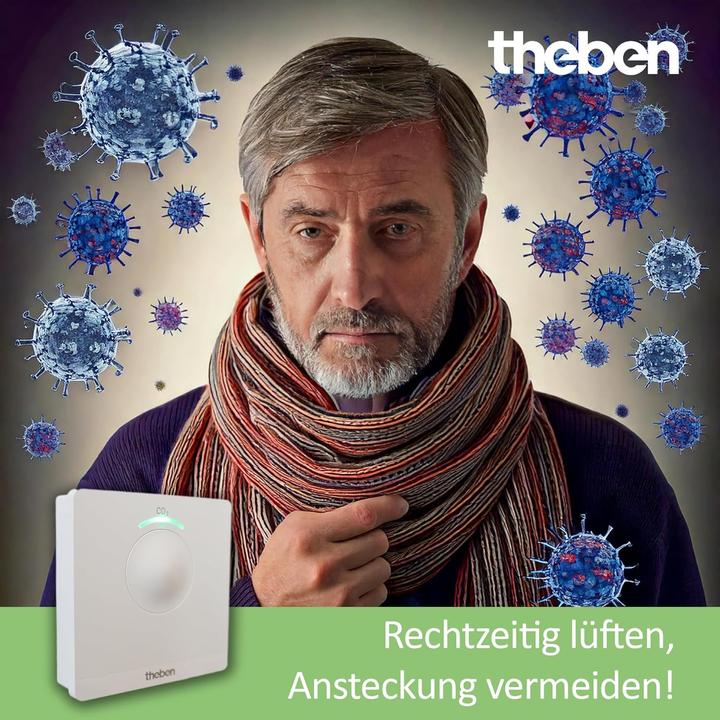 Actual product image Theben AMUN 716 CO2 Monitor
