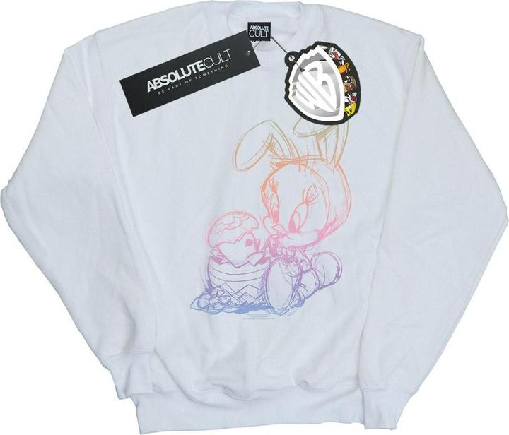 Immagine prodotto Looney Tunes Tweety Pie Easter Egg Sketch Felpa Uomo (S)