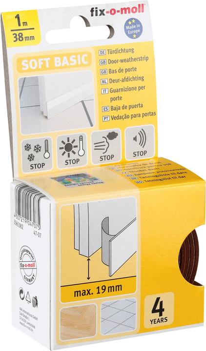 Actual product image Fix-o-moll Türdichtung Soft Basic