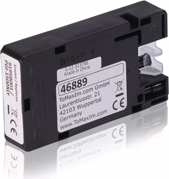 Produktbild Inkadoo kompatible Tintenpatrone als Ersatz für Canon PGI-1500XL passend für Canon Maxify MB 2000 Maxify MB (Y)