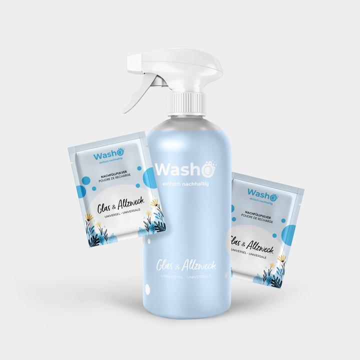 Produktbild Washo Oberflächenreiniger Putz-Set