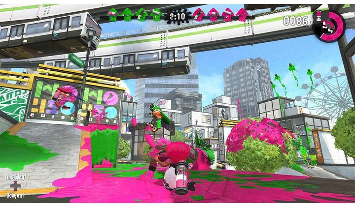 Actual product image Nintendo Splatoon 2 (Switch, DE, EN, IT, FR)