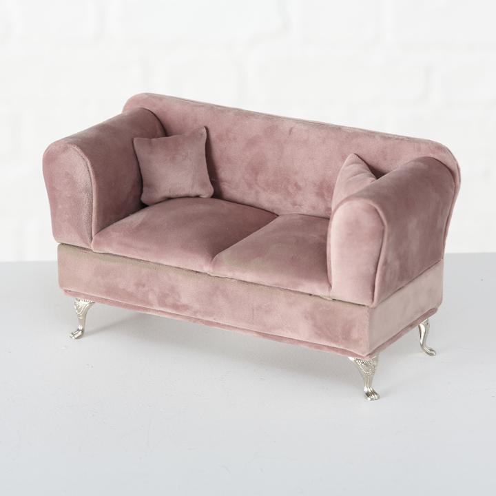Image du produit Boltze Home Boîte à bijoux Canape, velours