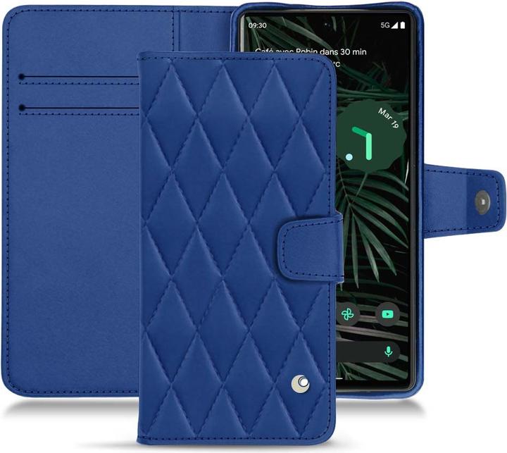 Bleu océan - Couture ( Nappa - Pantone #15458a)