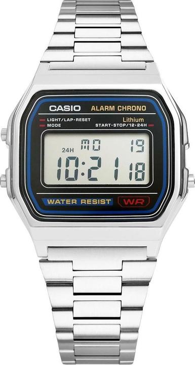 Actual product image Casio Retro Vintage - A158WA-1D (Digital watch, 34 mm)