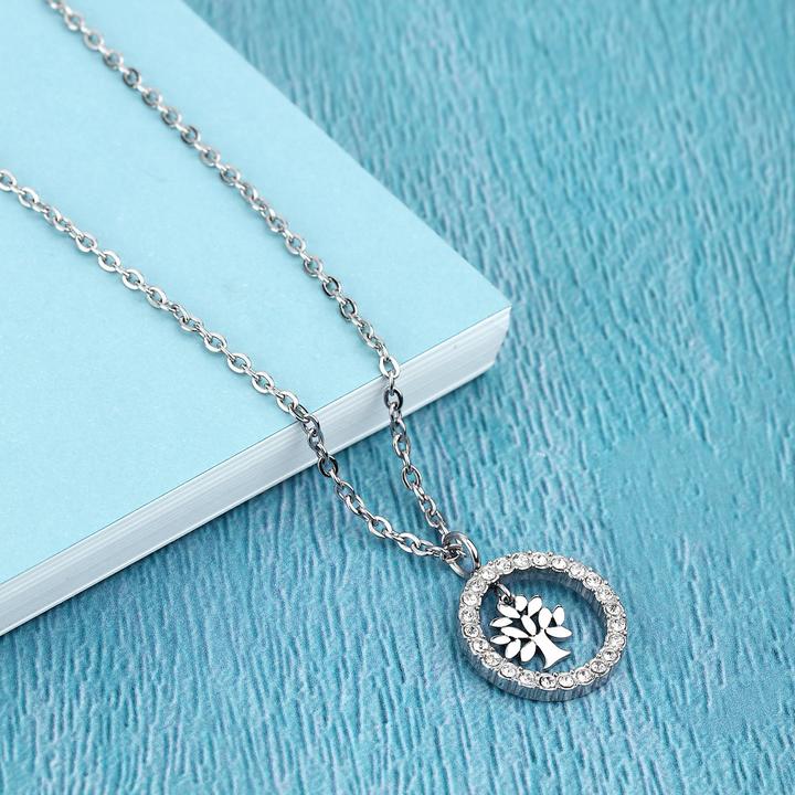 Image du produit La Petite Story Collier Family Tree (Acier inoxydable, 40 - 45 cm)