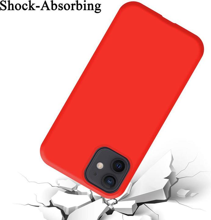 Actual product image Cadorabo TPU Liquid Silicone Case Cover (Apple iPhone 12 mini)