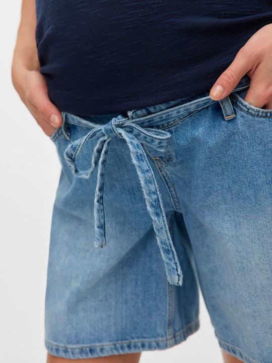 Produktbild Mamalicious Locker geschnitten Mid Rise Shorts Jeans-Shorts (S)