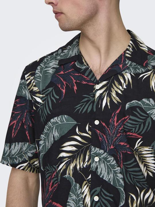 Produktbild Only & Sons Normal geschnitten Resort Kragen Hemd Hemd (M)