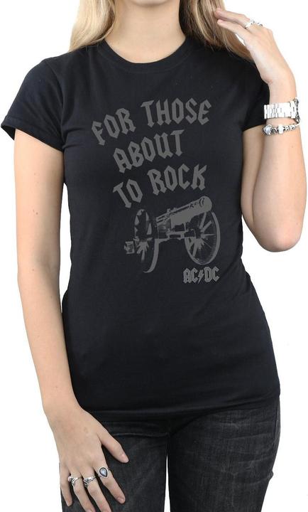 Immagine prodotto AC/DC Per coloro che vogliono indossare una maglietta di cotone Cannon (S)