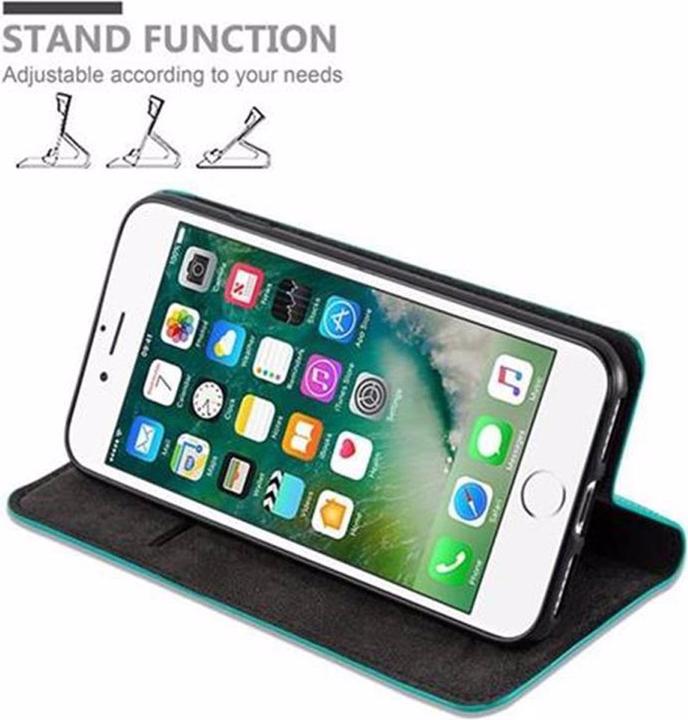 Produktbild Cadorabo Book Invisible Magnet Cover (Apple iPhone 7, Apple iPhone SE (2nd Gen))