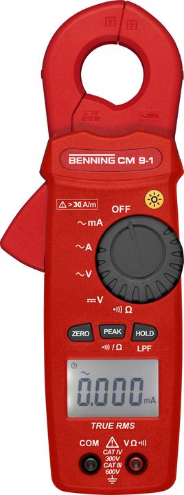Actual product image Benning Current clamp CM 9 1 (CAT IV, CAT III)