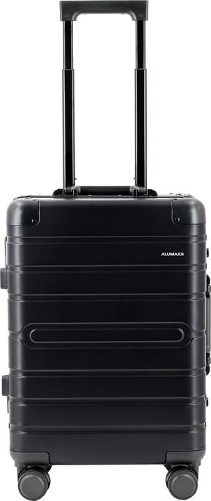 Immagine prodotto Alumaxx Trolley da viaggio, con valigetta in alluminio, nero (37 l, Bagaglio a mano (fino a 50 litri))