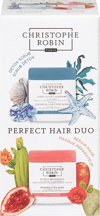 Actual product image Christophe Robin Perfect Hair Duo (40 ml, Liquid shampoo)