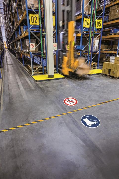 Immagine prodotto Durable Adesivi di segnalazione per il pavimento