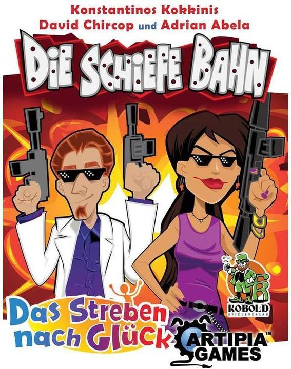Actual product image Kobold The Pursuit of Happiness - The Slippery Slope, board game for 1 - 4 players (German)