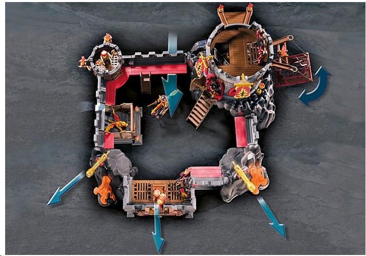 Image du produit Playmobil Forteresse des Feuerfels de Burnham (70221, Playmobil Novelmore)