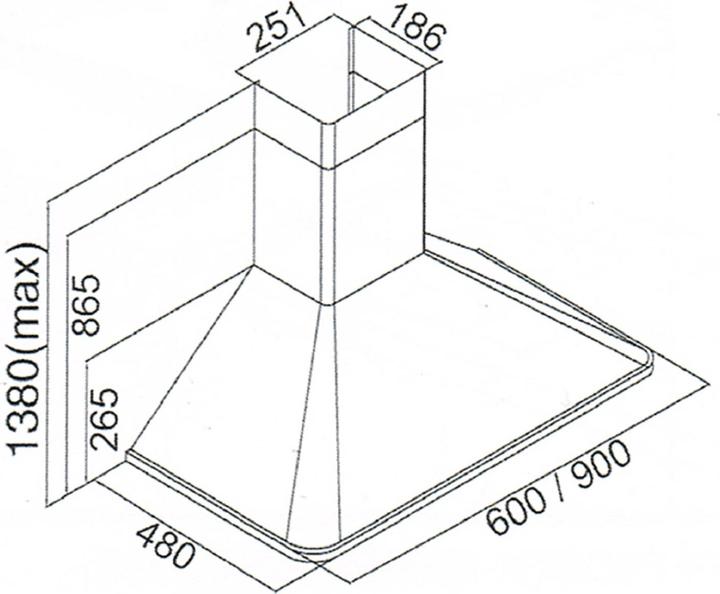 Actual product image Kaiser EH 6355 RotEm + KCG 6335 RotEm Turbo (Wall hood)