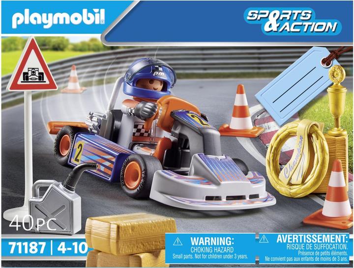 Image du produit Playmobil 71187 Kart de course (71187, Playmobil Sports & Action)