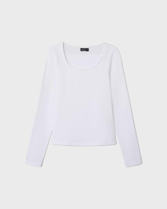 Actual product image Name it Nlfnove Ls Deep O-Neck Short Top Noos (158)