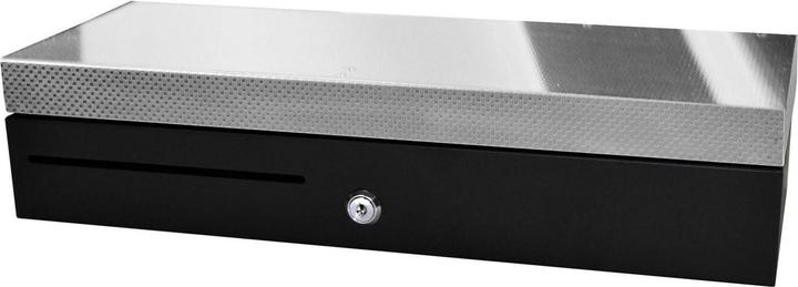 Produktbild APG Cash Drawer Flip Lid Cash Draw Blk Ss Front
