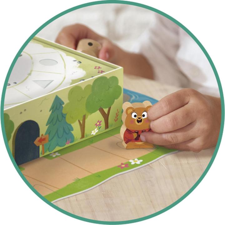 Produktbild Jumbo Goula Bear Adventure - Kids Board Games, Capture the Flag Game - Reach the Mountain & Develop Early (Multilingual)