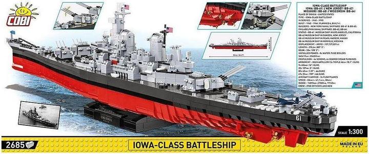 Immagine prodotto Cobi Corazzata classe Iowa