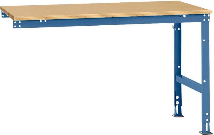 Immagine prodotto Manuflex AU6065.5007 Tavolo da lavoro allungabile standard UNIVERSALE con piano multiplex LxPxH 1500