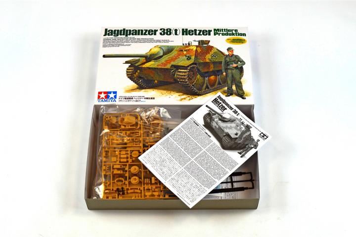 Actual product image Tamiya Dt. 38t Jagdpanzer Hetzer