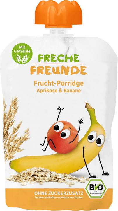Produktbild Freche Freunde Quetschie Porridge Aprikose Banane Btl 100 g (100 g)