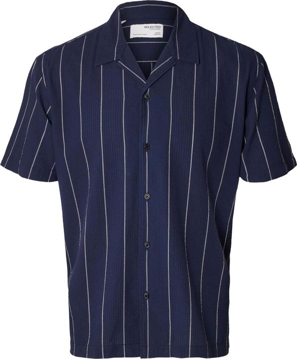 Actual product image Selected Homme Short-sleeved cotton shirt (L)