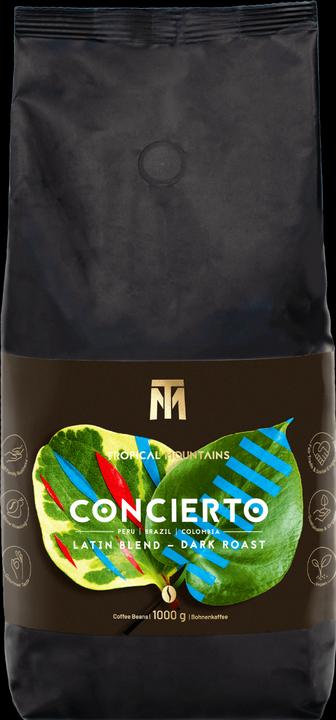 Produktbild Tropical Mountains Concierto Latinomischung (1000 g, Dunkle Röstung)